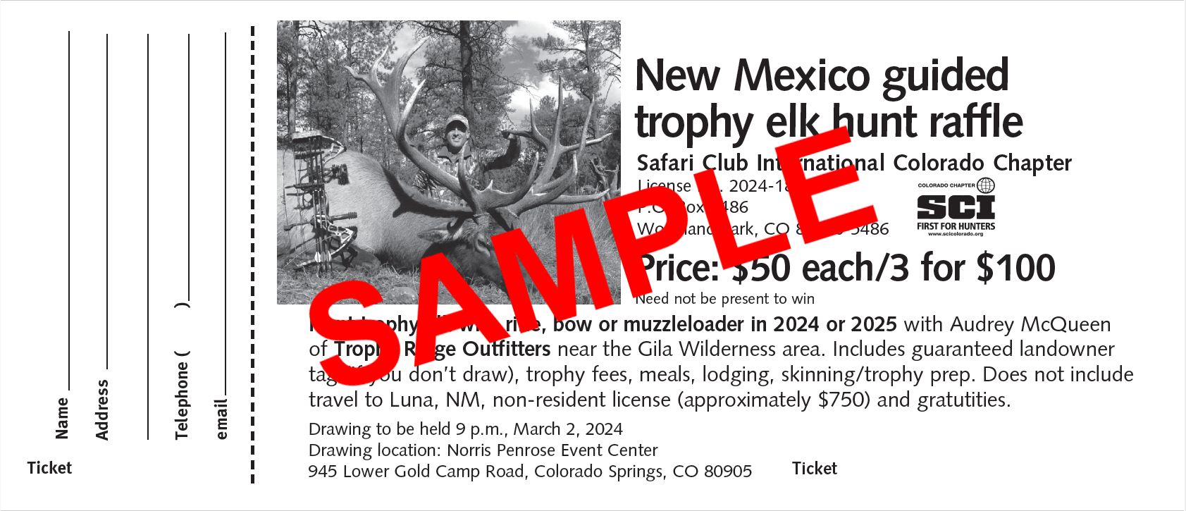 New Mexico Elk Hunt - 1 Ticket